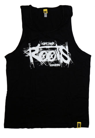 "Roots" Black Tank Top by 808 Empire