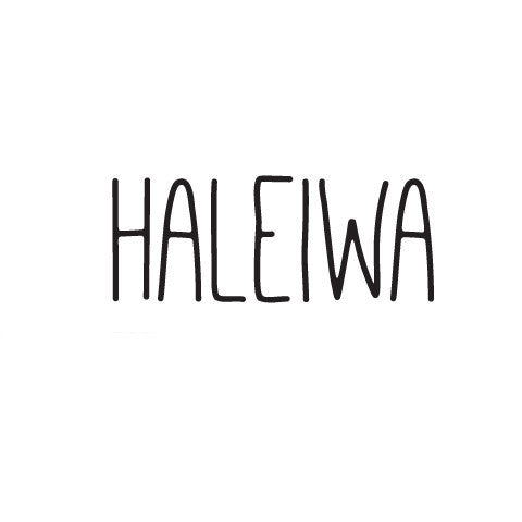 Haleiwa Skinny Diecut Sticker