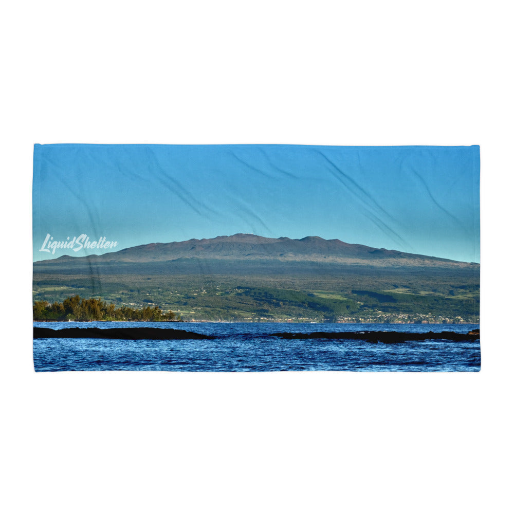"Mauna Waiuli" Beach Towel