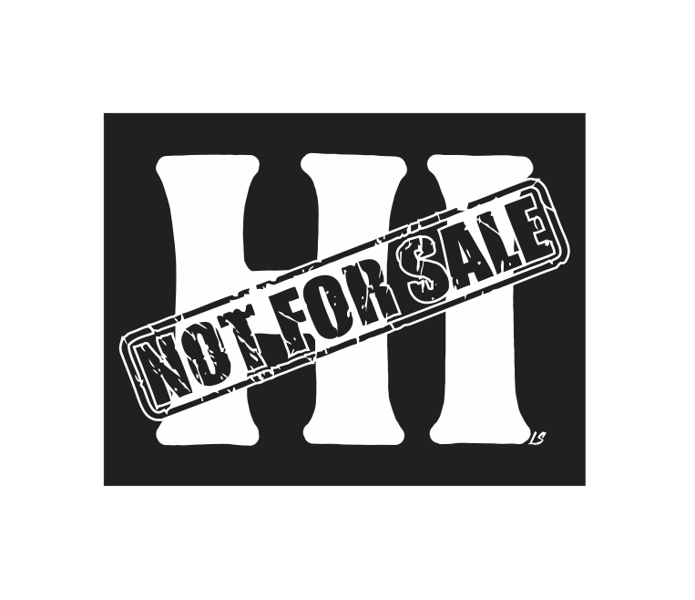 Hawaii Not For Sale Sticker