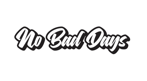 No Bad Days Diecut Sticker