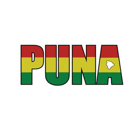 Puna Impact 8" Sticker (click for colors)