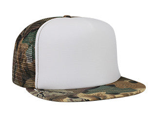 132-1125 - Camo Flat Visor Otto Blank