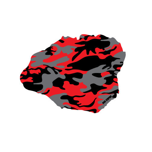 Kauai Camo Stickers