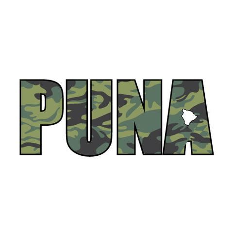 Puna Impact 8" Sticker (click for colors)