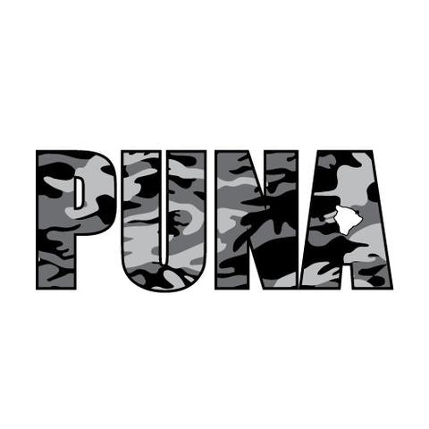 Puna Impact 8" Sticker (click for colors)