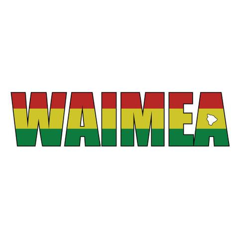 Waimea Impact Sticker (click for colors)