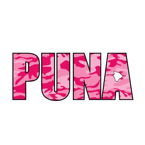 Puna Impact 8" Sticker (click for colors)