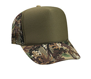 49-1123 - Camo Curve Visor Otto Blank