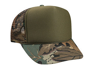 49-1123 - Camo Curve Visor Otto Blank