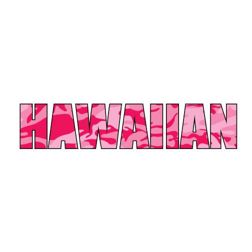 Hawaiian Impact Stickers