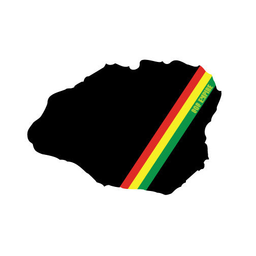 Kauai Rasta Sticker