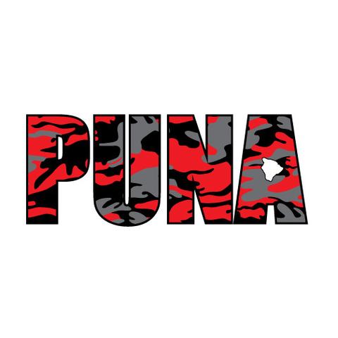 Puna Impact 8" Sticker (click for colors)