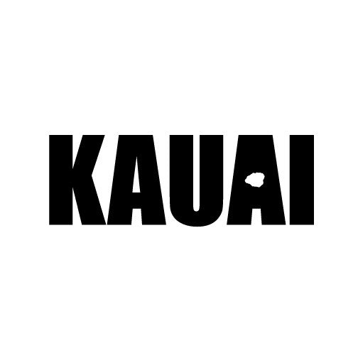 +Kauai Impact Diecut Sticker