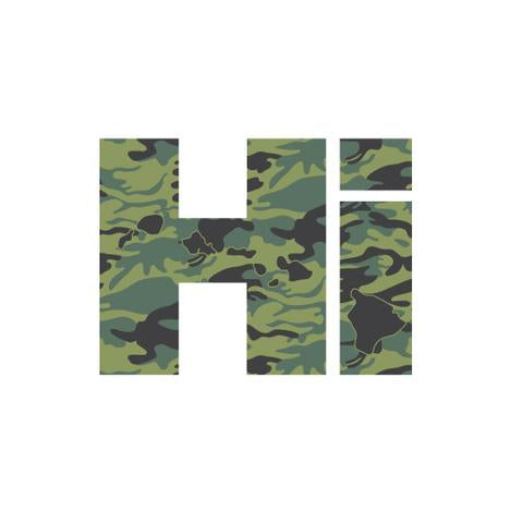 *Hi Chain Camo Sticker