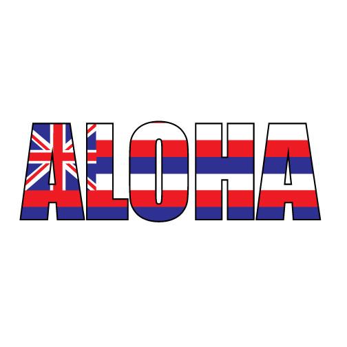 Aloha Impact Stickers