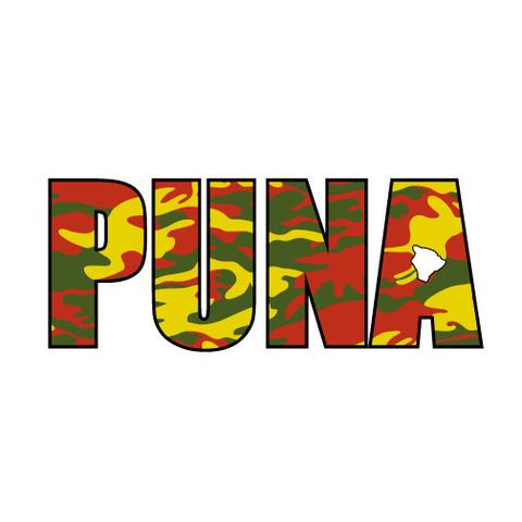 Puna Impact 8" Sticker (click for colors)