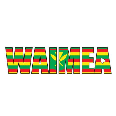 Waimea Impact Sticker (click for colors)