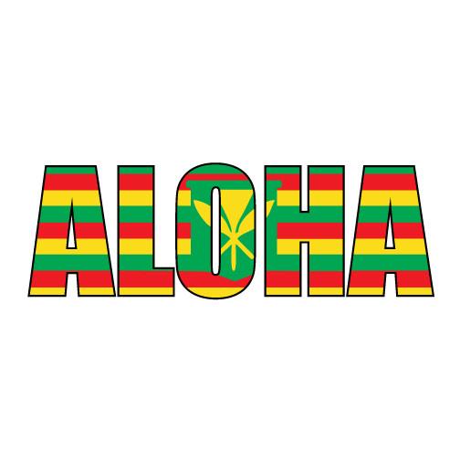 Aloha Impact 10" Sticker
