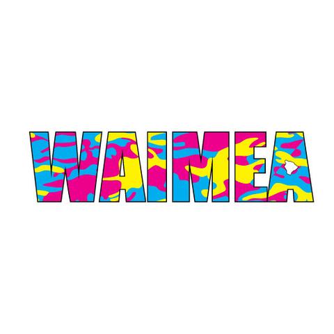 Waimea Impact Sticker (click for colors)