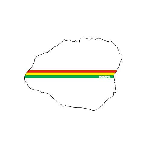 Kauai Rasta Sticker