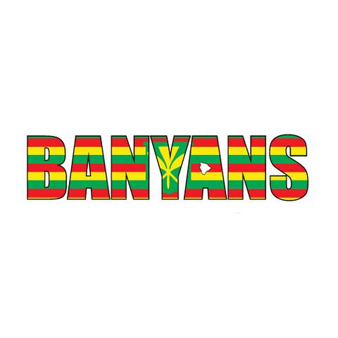 Banyans Impact Sticker(Click For More Colors)