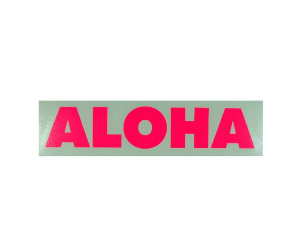 +Aloha Future Diecut Sticker