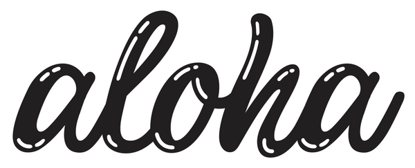 +Aloha Letto Diecut Sticker