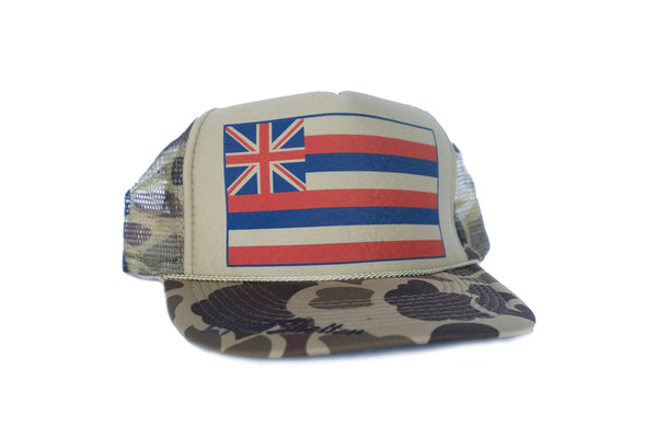 +Hawaii Flag Trucker By Liquid Shelter