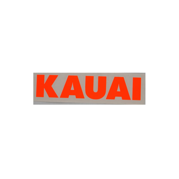 +Kauai Future Diecut Sticker