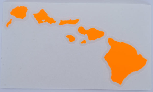 Hawaiian Island Chain 6" Diecut Sticker