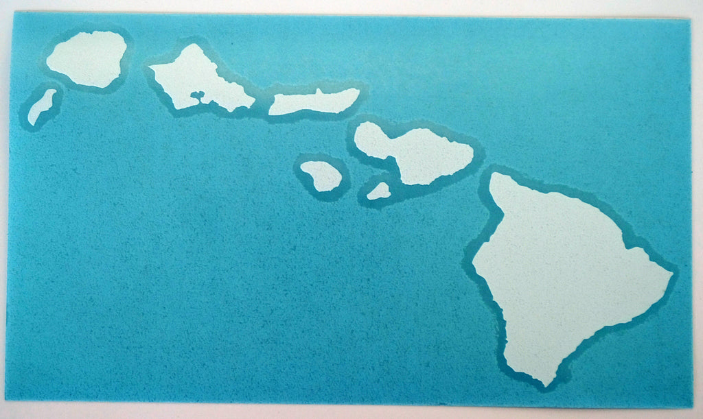 +Hawaiian Island Chain 6" Diecut Sticker