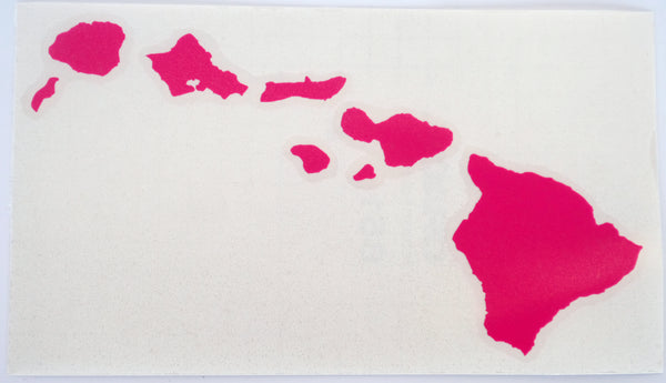 Hawaiian Island Chain 10" Diecut Sticker