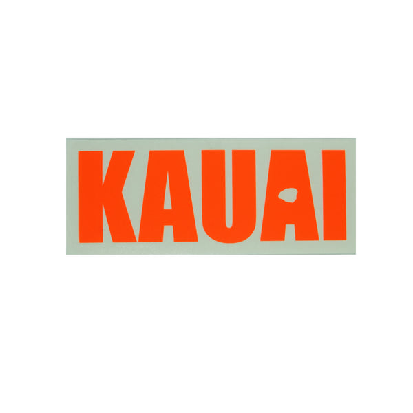 Kauai Impact Diecut Sticker