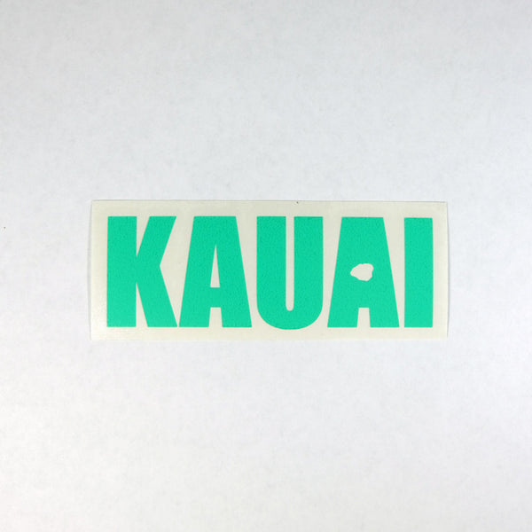 +Kauai Impact Diecut Sticker