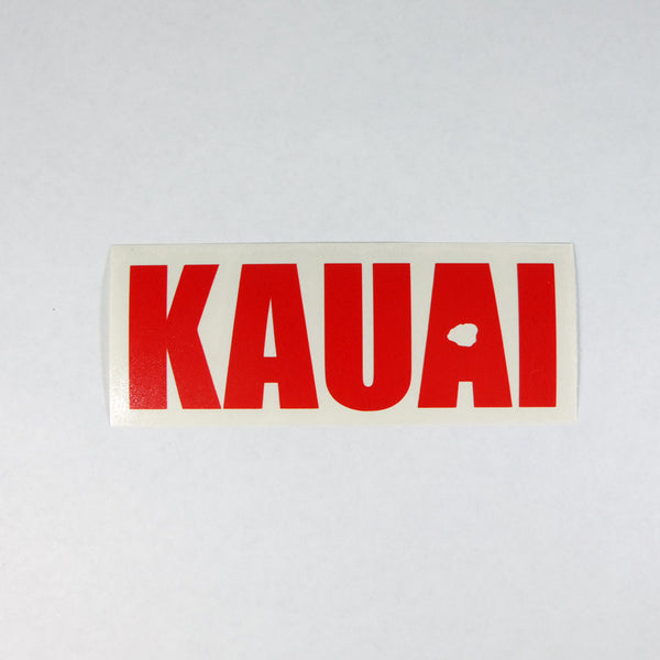 +Kauai Impact Diecut Sticker