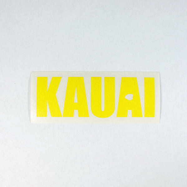 +Kauai Impact Diecut Sticker