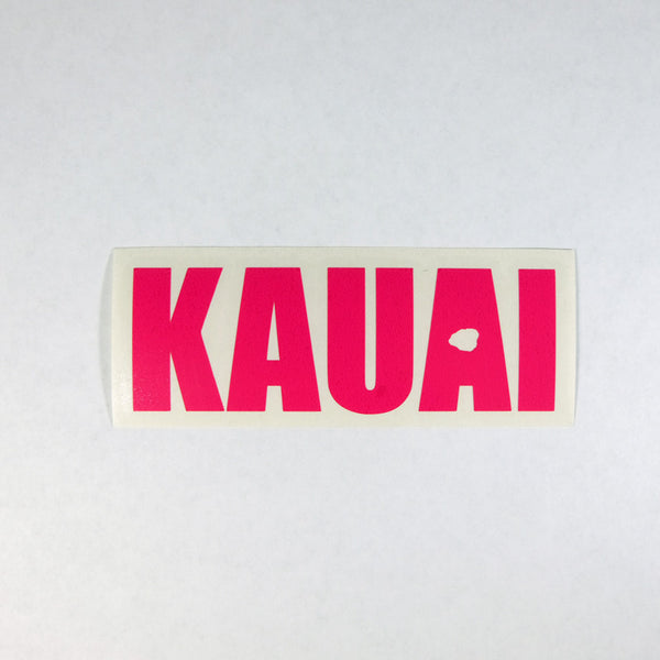 Kauai Impact Diecut Sticker