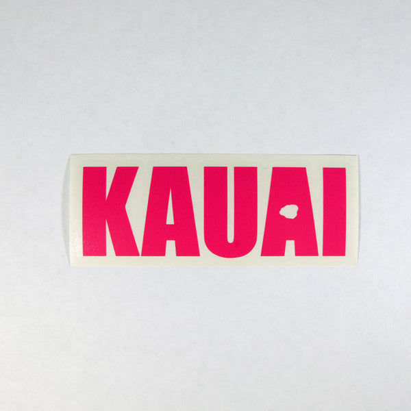 +Kauai Impact Diecut Sticker