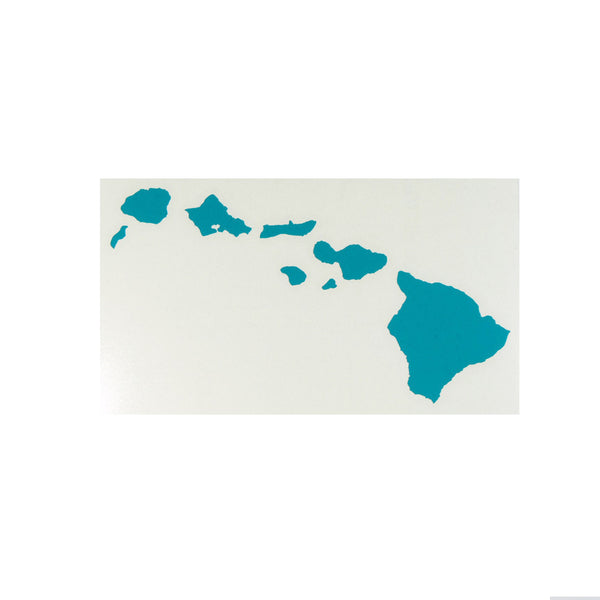 +Hawaiian Island Chain 8" Diecut Sticker