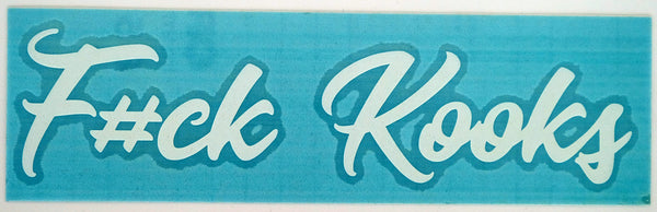 F#ck Kooks Soda Diecut Sticker