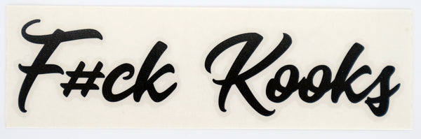 F#ck Kooks Soda Diecut Sticker