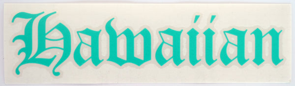 Hawaiian Old E Diecut Sticker