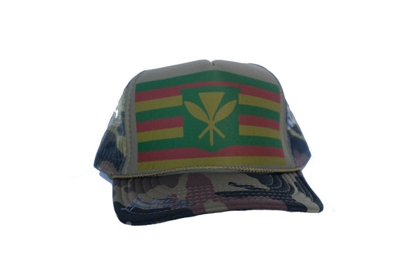 +Maoli Flag Trucker By Liquid Shelter