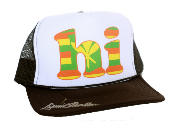 *hi Maoli Flag Trucker