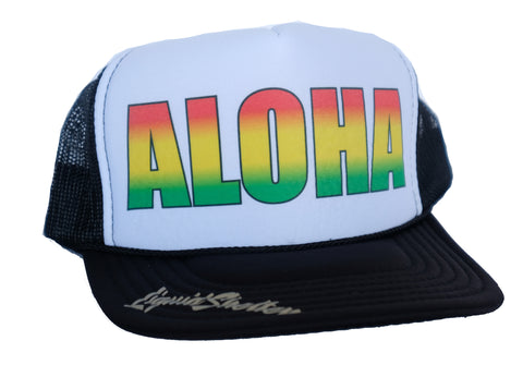 Rasta Aloha Impact Trucker