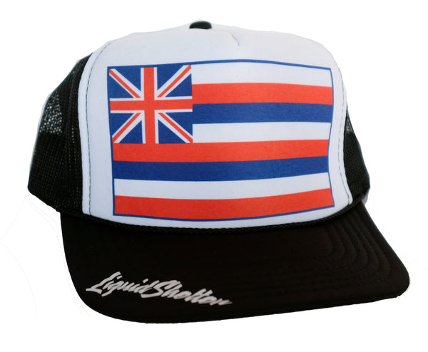 +Hawaii Flag Trucker By Liquid Shelter