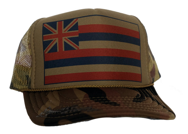 +Hawaii Flag Trucker By Liquid Shelter