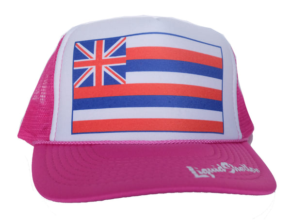 +Hawaii Flag Trucker By Liquid Shelter