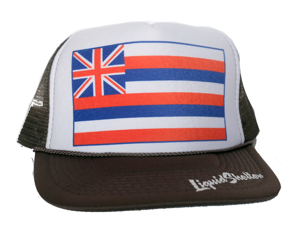 +Hawaii Flag Trucker By Liquid Shelter
